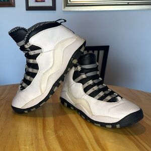 Nike Air Jordan 10 Retro ‘STEEL’ sneakers size 6.5Y